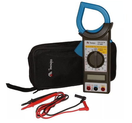 Alicate Amperimetro Digital Portatil ET-3200 - Minipa