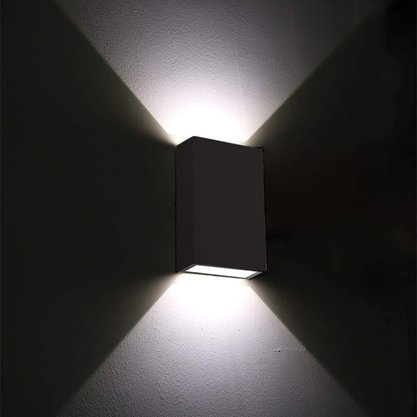 Balizador de Sobrepor Preto Clean Led 4W - Blumenau