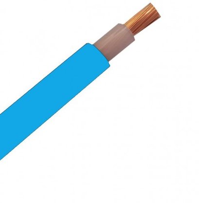 Cabo Flexível HEPR 1kV 10,0mm²  Azul SIL- metro