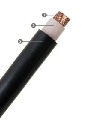 Cabo Flexível HEPR 1kV 10,0mm² Preto SIL - metro