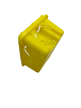 Caixa De Luz 4x2 Amarela Retangular Tramontina
