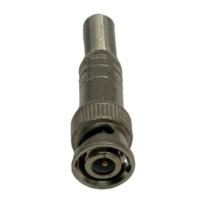 Conector BNC com Mola Para CFTV  01 Unidade