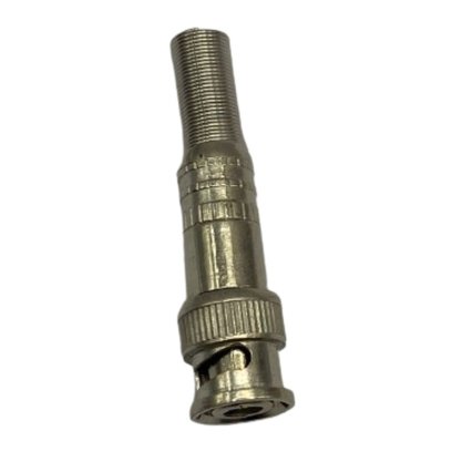 Conector BNC com Mola Para CFTV  01 Unidade