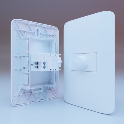 Dimmer Rotativo 4x2 Bivolt Exatron