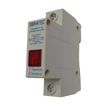 Protetor Surto DPS 20kA 275V Classe II - Sibratec - 12 Unidades
