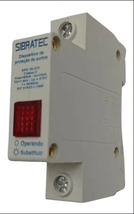 Protetor Surto DPS 20kA 275V Classe II - Sibratec - 3 Unidades