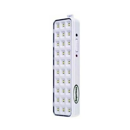 Kit C/ 10 Luminárias 30 Led Slim - Segurimax