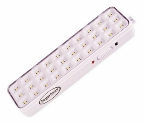 Kit C/ 15 Luminárias 30 Led Slim - Segurimax