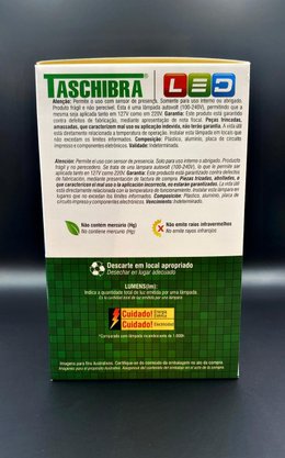 Lampada Bulbo Led 40W Taschibra 6500K - E27 - Branco Frio - Bivolt
