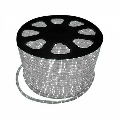 Mangueira Decorativa Led 220v Branca - Rolo 100 metros