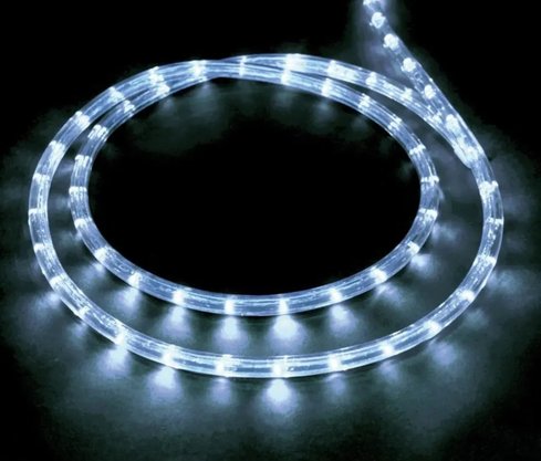 Mangueira Decorativa Led 220v Branca - Rolo 100 metros