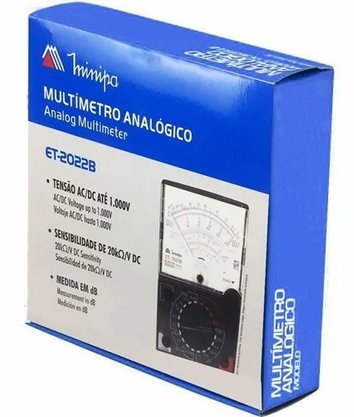 Multimetro Analogico ET-2022B - Minipa