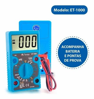 Multimetro Digital ET-1000 - Minipa