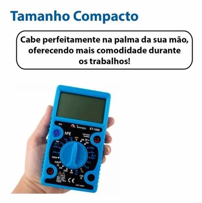 Multimetro Digital ET-1000 - Minipa