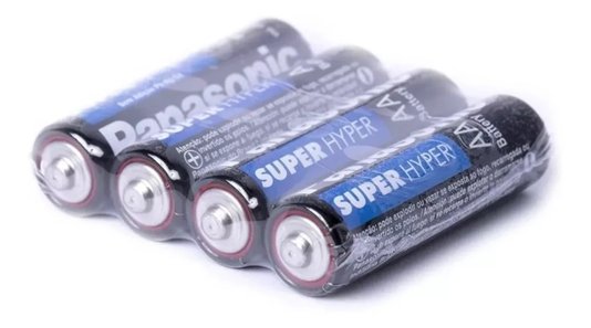 Pack Com 4 Pilhas Comun AA - Panasonic