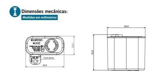 Relé Compacto Smart X-Control Fotoeletrônico Exatron