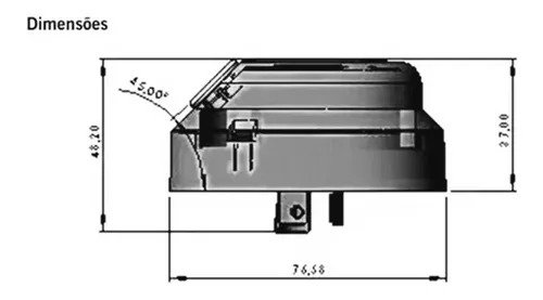 Relé Fotoelétrico Fotocélula Térmico 220V Exatron