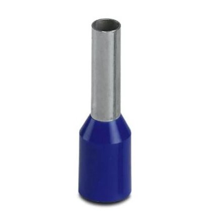 Terminal Tubular Ilhós 16,0mm² - Azul - 100 Unidades