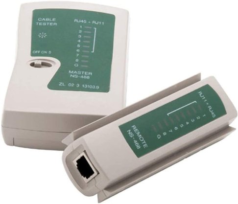 Testador Para Cabo RJ45 e RJ11