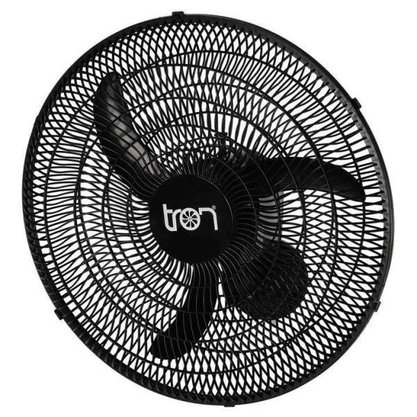 Ventilador De Parede Oscilante Preto - 60cm -140W - 220v  - Tron