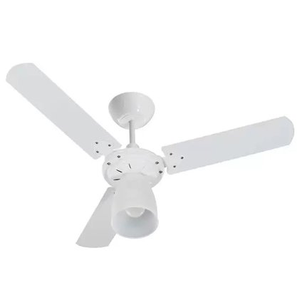 Ventilador de Teto Marbella 3Pás CLM - Branco - 220V - Tron