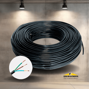 Cabo Fio Flexivel PP 3X1,50mm² 3 vias - metro
