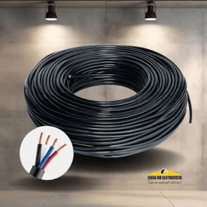Cabo Fio Flexivel PP 4X1,00mm² 4 vias - metro