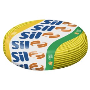 Cabo Flexivel 750V 1,5mm² Antichama - Amarelo - SIL - Rolo 100m Cabo Flexivel 750V 1,5mm² Antichama - Amarelo - SIL - Rolo 100m