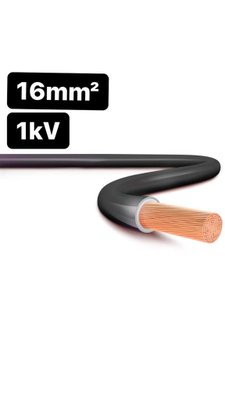Cabo Flexível HEPR 1kV 16,0mm² Preto SIL - metro