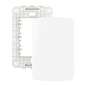 Conjunto Placa Com Suporte 4x2 Cega - Linha B3 - Margirius