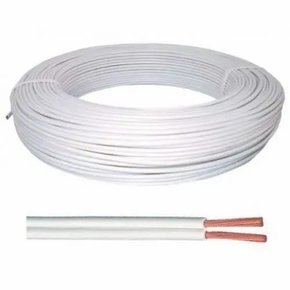 Cordão Fio Paralelo 2X2,50mm²  Branco - Corfio/Cobrecom* - Rolo 100m