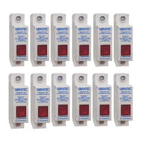 Protetor Surto DPS 20kA 275V Classe II - Sibratec - 12 Unidades