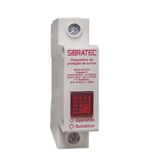 Protetor Surto DPS 40kA 275V Classe II - Sibratec