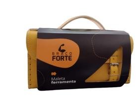 Maleta Ferramentas em Couro - 33X12X18 - Braço Forte Maleta Ferramentas em Couro - 33X12X18 - Braço Forte