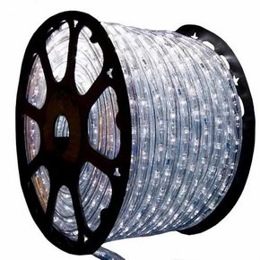 Mangueira Decorativa Led 220v Branca - Rolo 100 metros