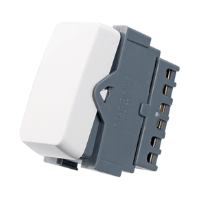 Módulo Tecla Paralela 10A Branco - Linha B3 - Margirius