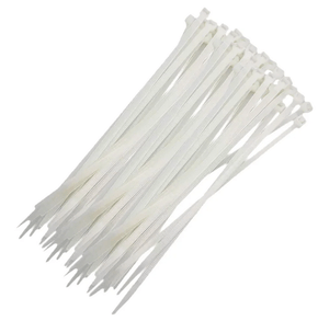 Pacote C/ 100 Abraçadeiras De Nylon 280 x 4,8mm Branca