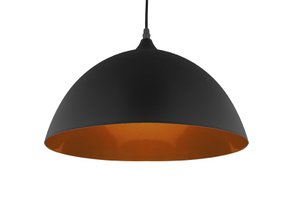 Pendente Brooklyn Preto 1xE27 - Taschibra Pendente Brooklyn Preto 1xE27 - Taschibra