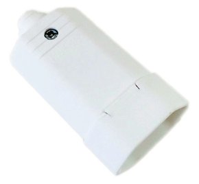 Plugue Fêmea Bipolar 2P+T 10A - Branco - Margirius