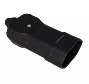 Plugue Fêmea Bipolar 2P+T 20A - Preto - Margirius