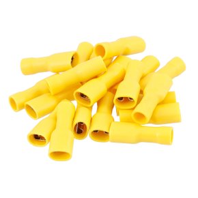 Terminal Isolado Fêmea Para Cabo 6,0mm² - Amarelo - 100 Unidades Terminal Isolado Fêmea Para Cabo 6,0mm² - Amarelo - 100 Unidades