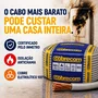 Cabo Flexivel 750V 1,5mm² Antichama - Cinza - Cobrecom - Rolo 100m