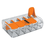 Conector WAGO Legítimo 221-615 - 5 Pólos - Até 6mm²