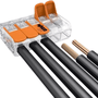 KIT C/ 15 Conectores WAGO Legítimo 221-615 - 5 Pólos - Até 6mm²
