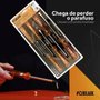 Kit Chave de Fenda e Philips com 6 Peças - Foxlux