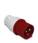 Plugue Industrial 2P+T 380V 16A 6H IP44